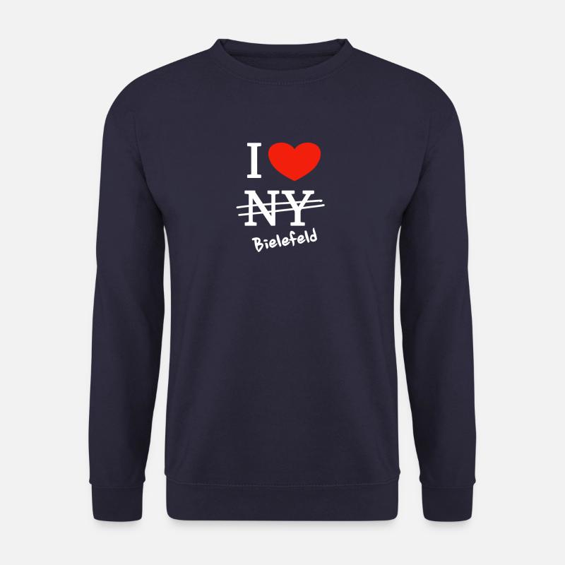 J'adore Bielefeld - J'adore Bielefeld - Sweat-shirt Unisexe - marine