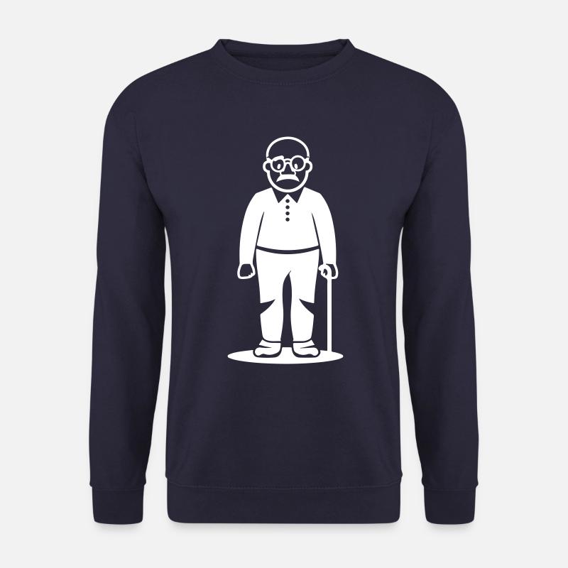 Opa Alter Mann - Unisex Pullover - Navy