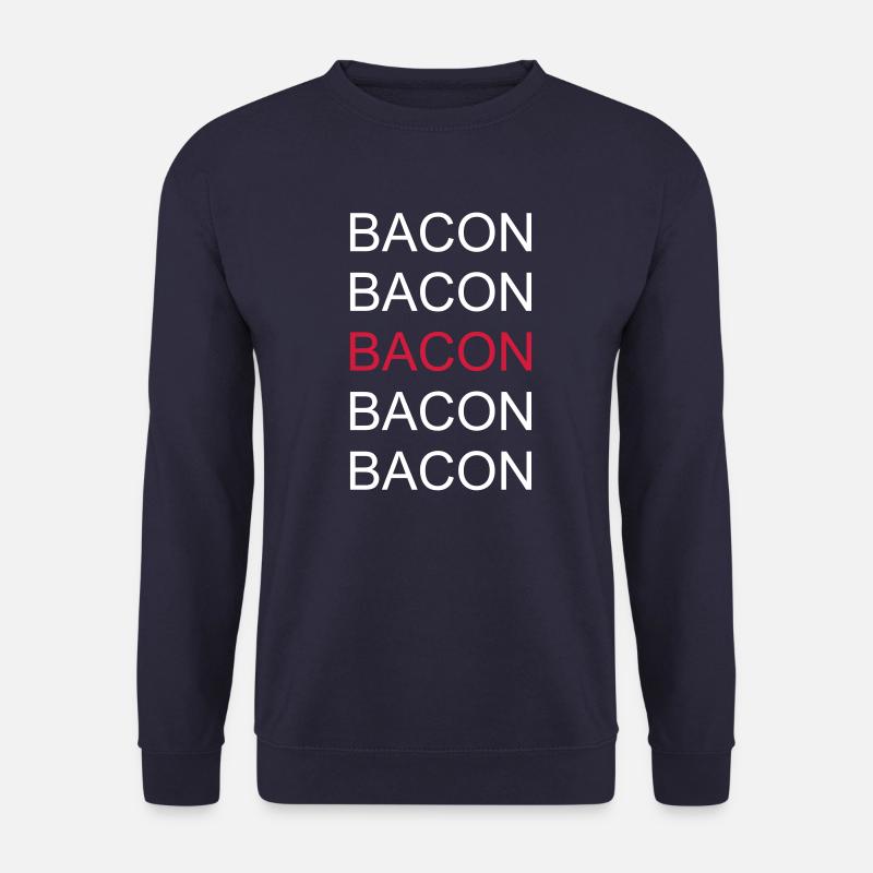 bacon - Sweat-shirt Unisexe - marine
