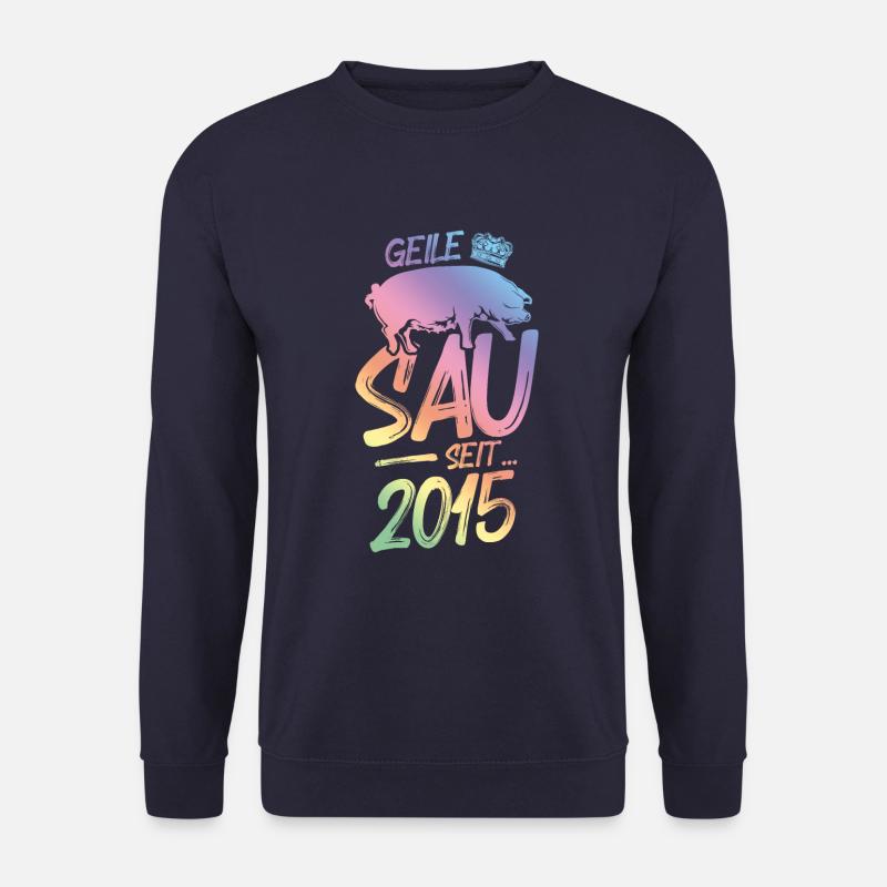 2015 Geile Sau - Unisex Pullover - Navy