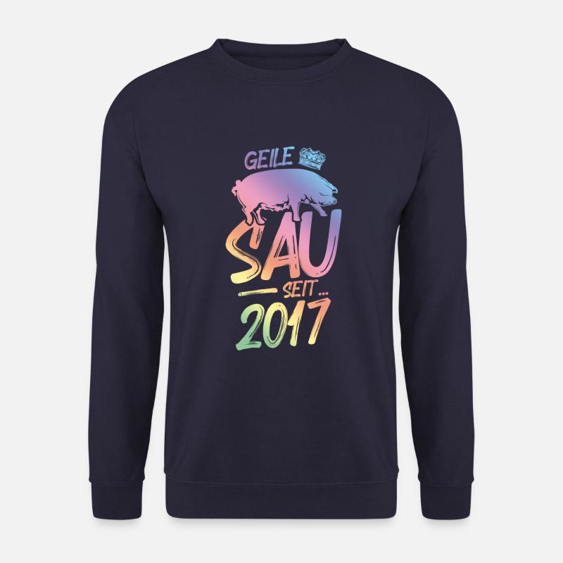 2017 Geile Sau - Unisex Pullover - Navy