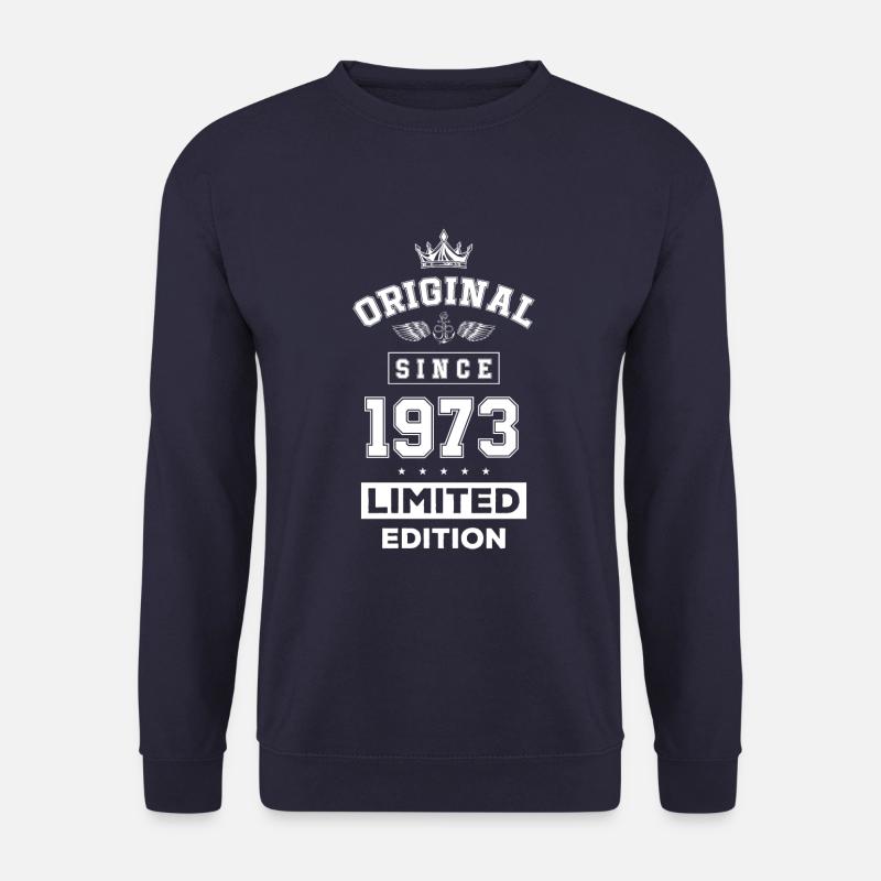 1973 limited edition birthday - Unisex Sweatshirt - navy