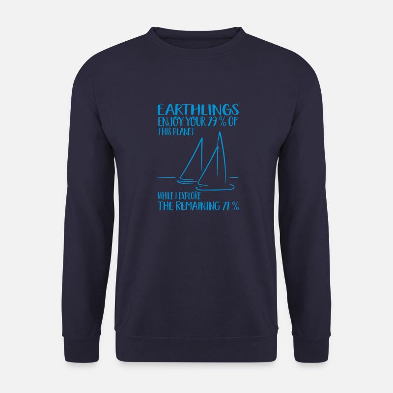 segeln - Unisex Pullover - Navy