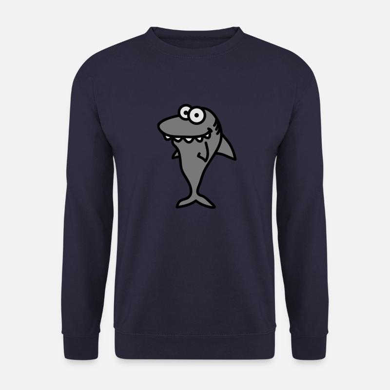 shark - Unisex Pullover - Navy