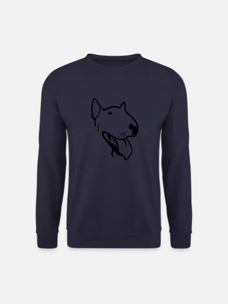 Bull Terrier Terrier Bulldoge Pit Bull - Unisex Sweatshirt - navy
