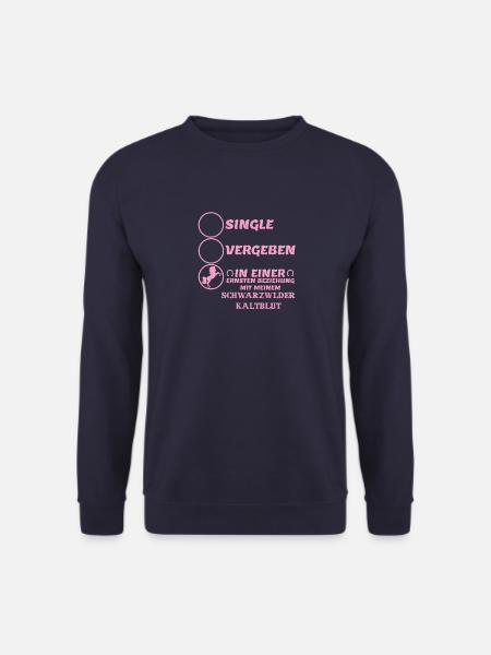 Beziehung Schwarzwälder Kaltblut (1) - Unisex Pullover - Navy