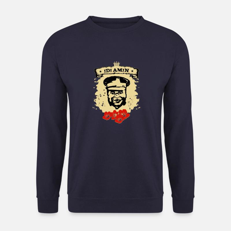 Uganda - Idi Amin - Unisex Pullover - Navy