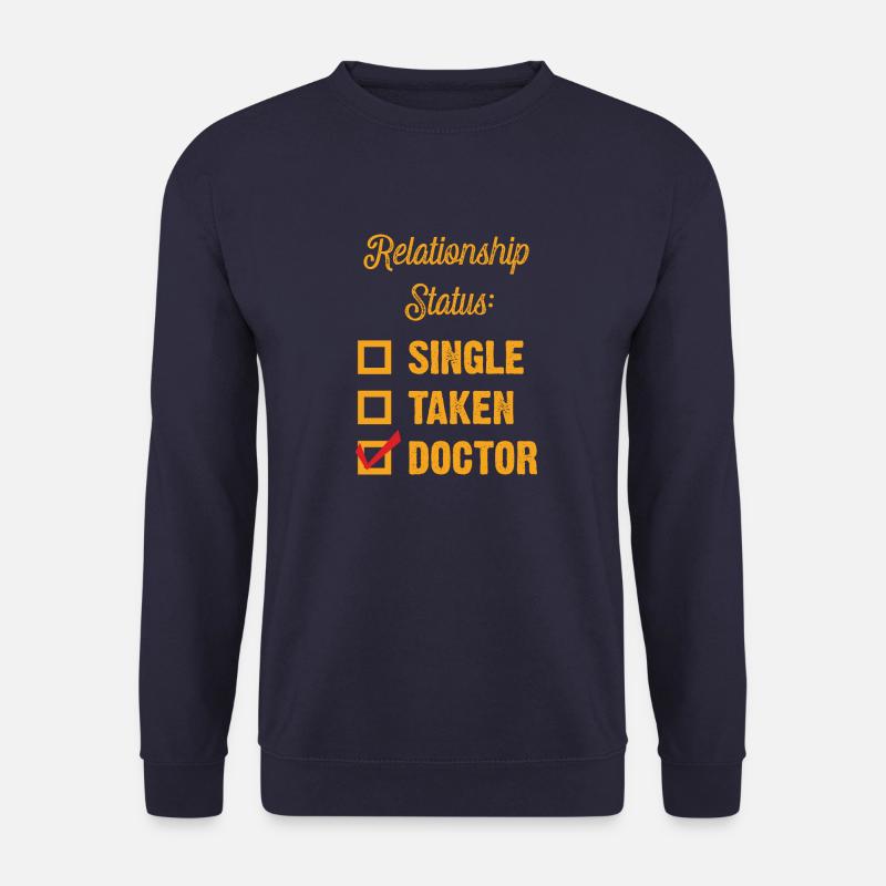 Dr. Check! - Sweat-shirt Unisexe - marine
