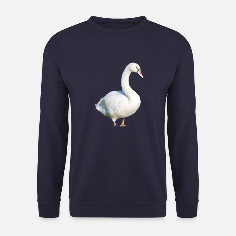 Swan, Duck, Bird, Goose - Unisex Sweatshirt - navy