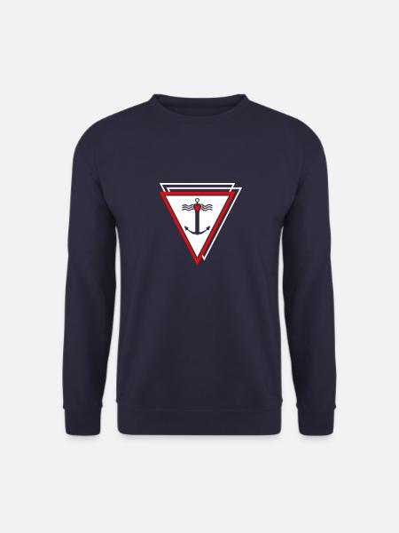 Dreieck Anker Liebe - Unisex Pullover - Navy