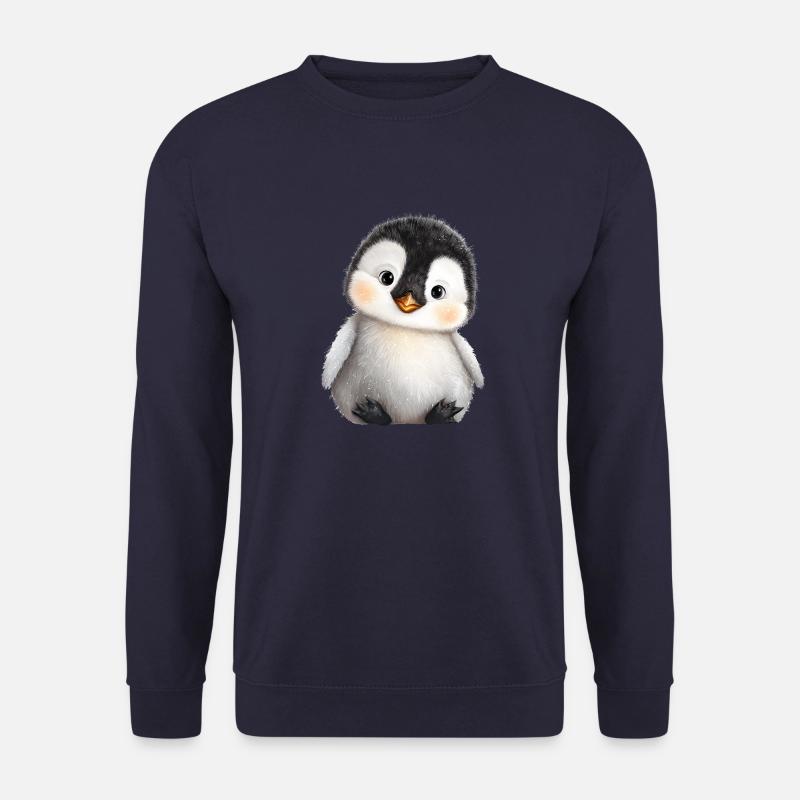Süßer Baby Pinguin - Unisex Pullover - Navy