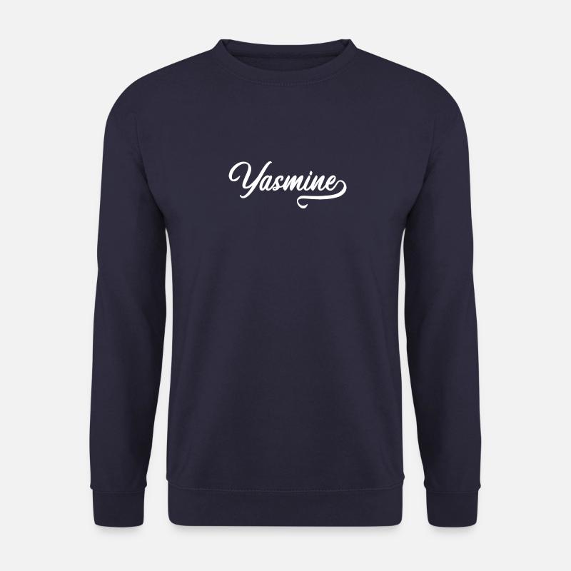 Yasmine - First name - Unisex Sweatshirt - navy