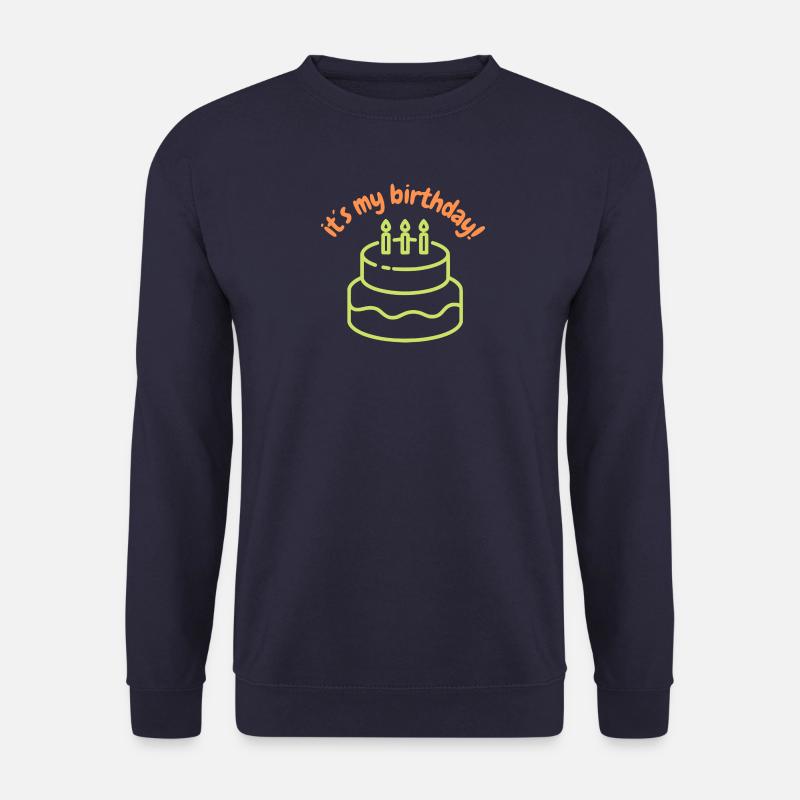 it ́s my birthday - Unisex Sweatshirt - navy