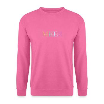 tout simplement la mer - Sweat-shirt Unisexe - rose - Devant