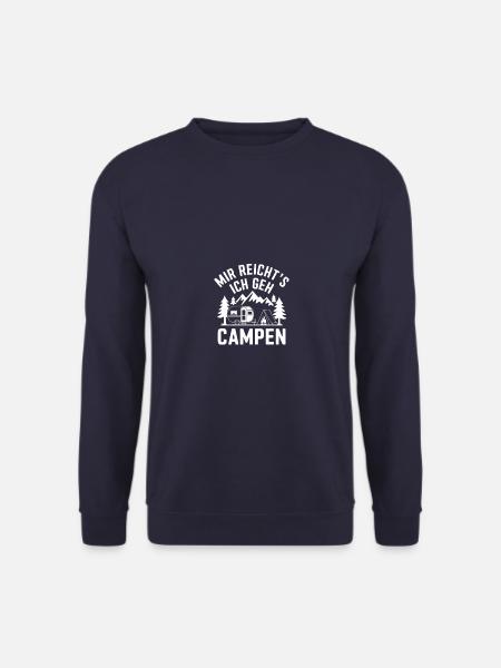 Mir Reicht's Ich Geh Campen Camping Spruch - Unisex Pullover - Navy
