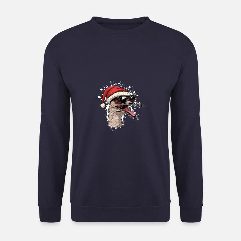 Strauß Weihnachten Lustig - Unisex Pullover - Navy