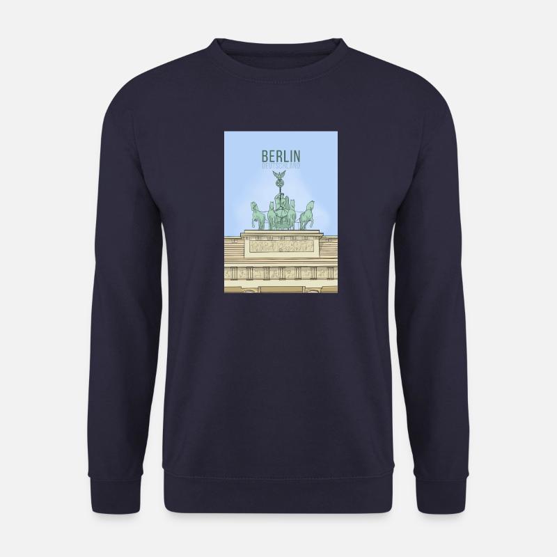 Berlin, Deutschland - Unisex Pullover - Navy