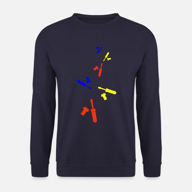 Schraubenzieher Symbol - Unisex Pullover - Navy
