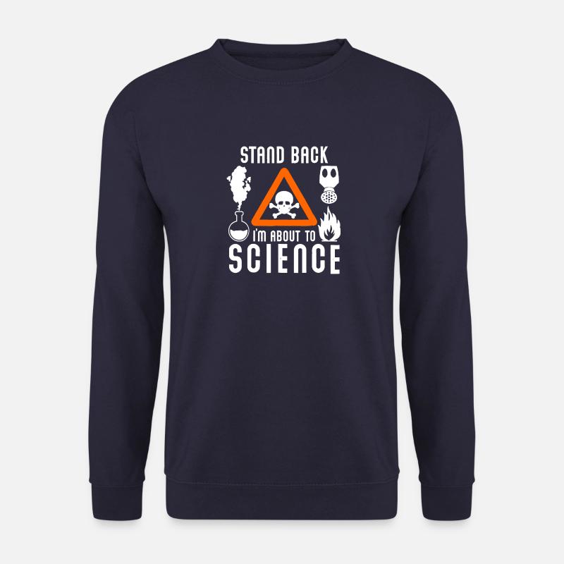 Chemist science physics saying - Unisex Sweatshirt - navy
