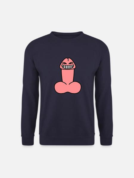 cheeky_penis - Unisex Sweatshirt - navy