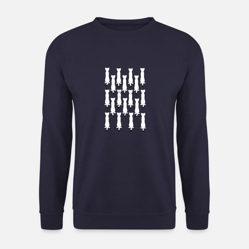 Hermelinpelz - Unisex Pullover - Navy