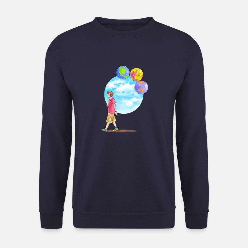 Kinder- und Astronomieballone - Unisex Pullover - Navy