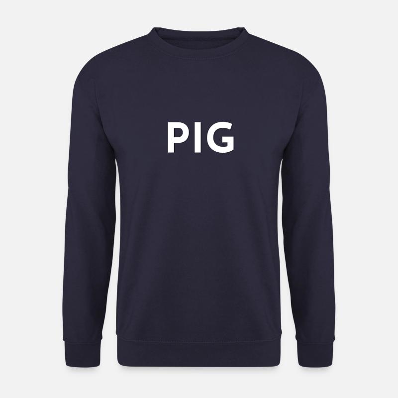 Schwein schwuler Puerco - Unisex Pullover - Navy