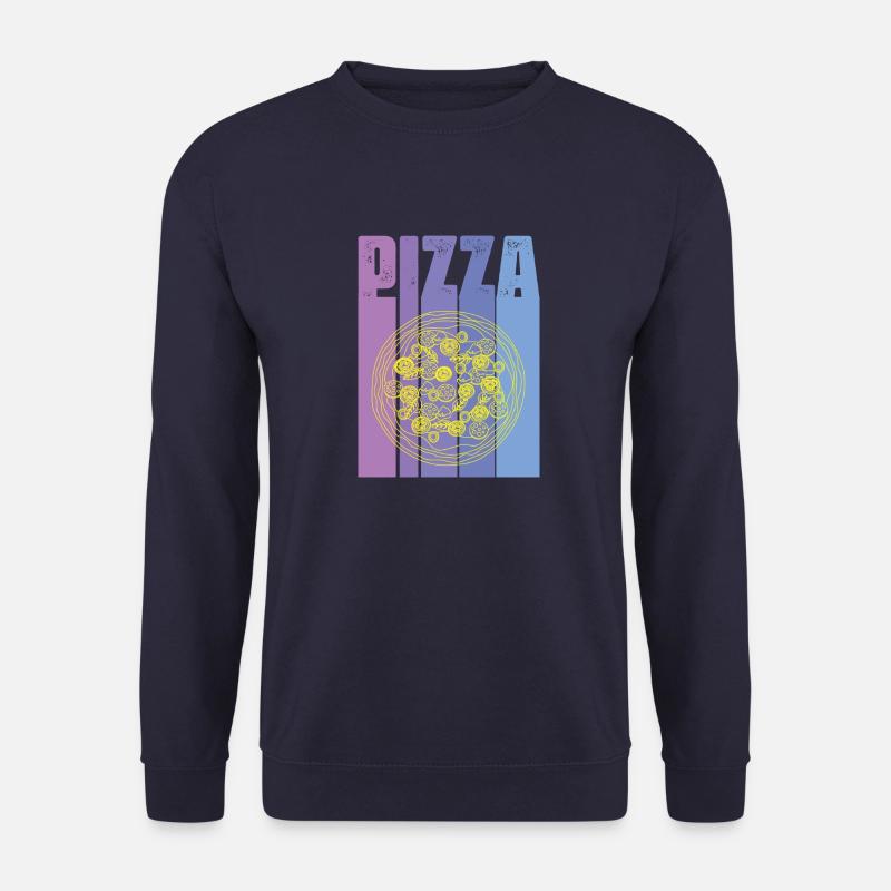 pizza - Unisex Sweatshirt - navy