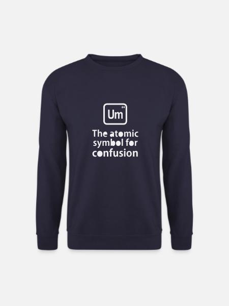 PERIODIC CONFUSION - Unisex Sweatshirt - navy
