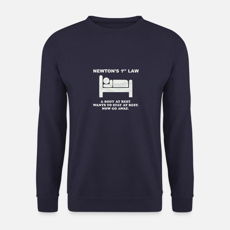 Newtons 1. Gesetz - Unisex Pullover - Navy