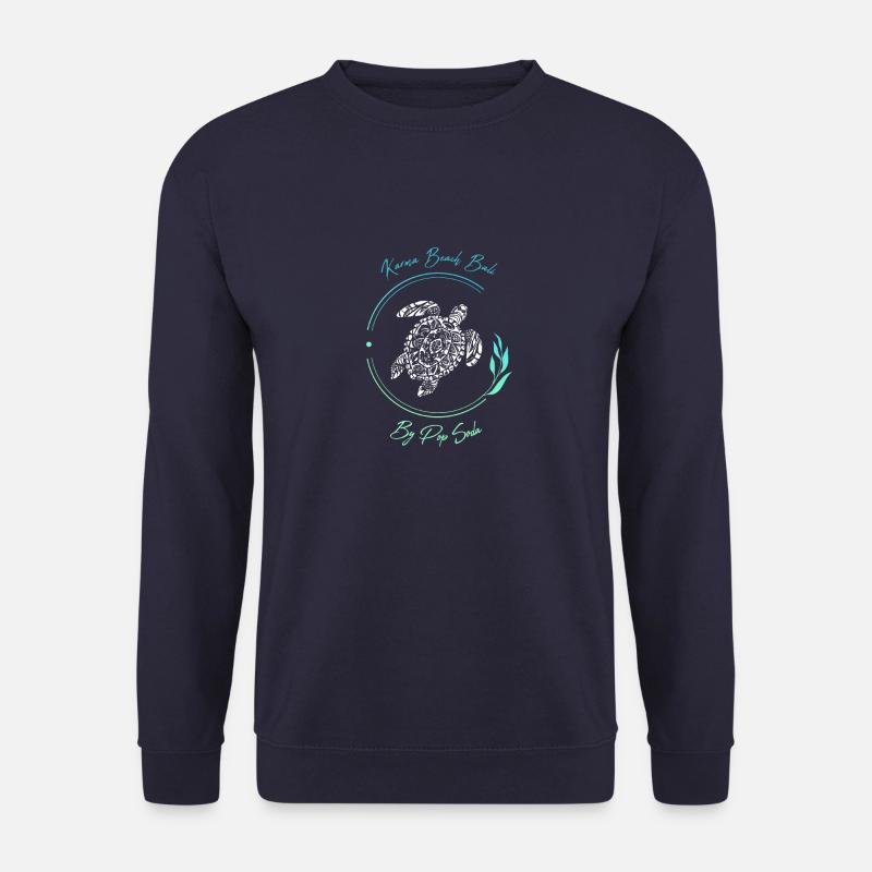 Blue Turtle Karma Beach - Unisex Sweatshirt - navy