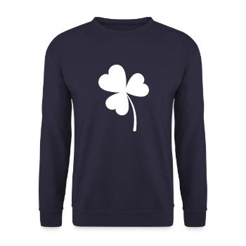 Dancing Dance Music - Unisex Pullover - Navy - Vorne - Alina (178cm) & Michal (187cm)