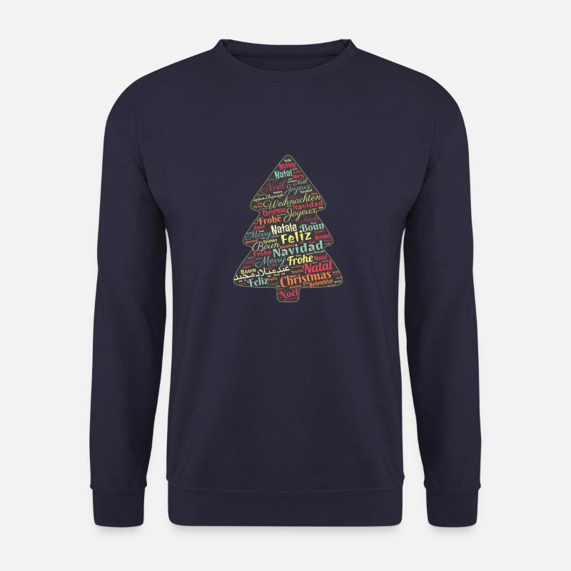 Weihnachtsbaum - Unisex Pullover - Navy