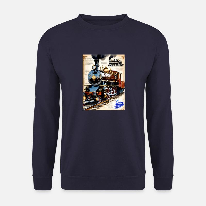 Train #2 - Unisex Sweatshirt - navy