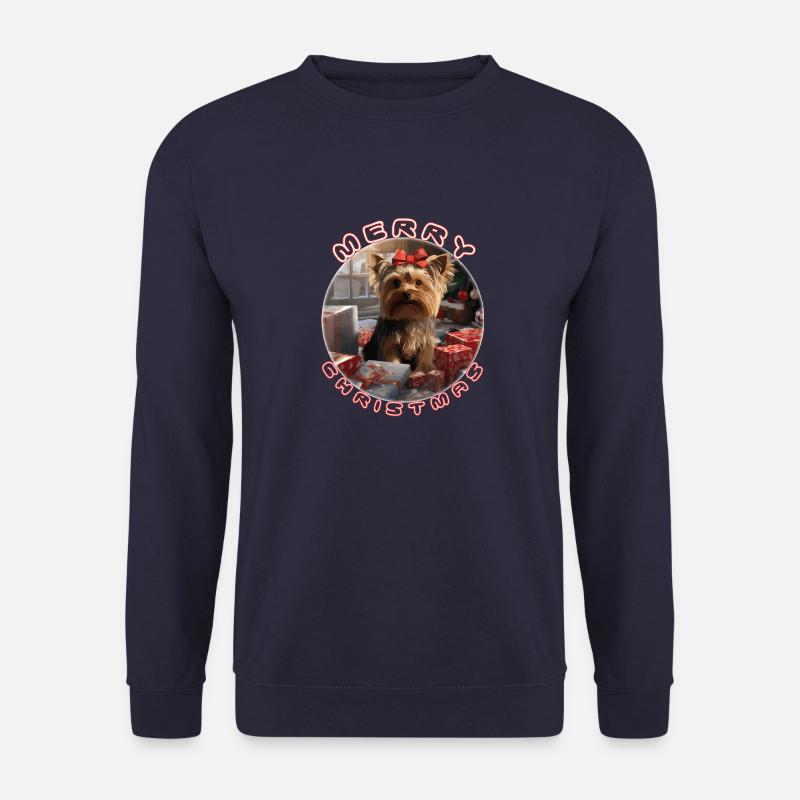 Yorkshire Terrier - Unisex Pullover - Navy