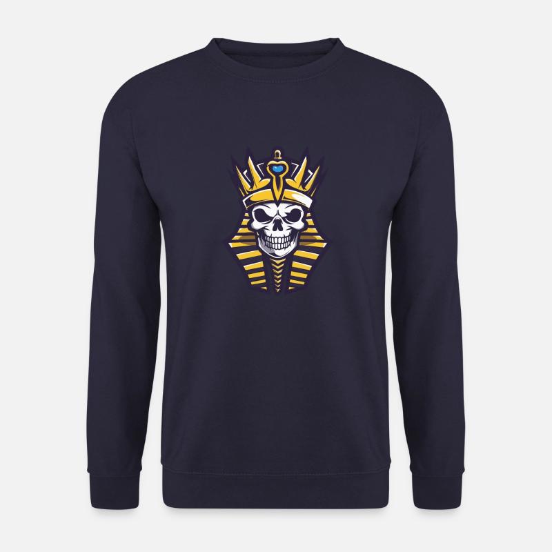 Pharaoh Skull - Unisex Sweatshirt - navy