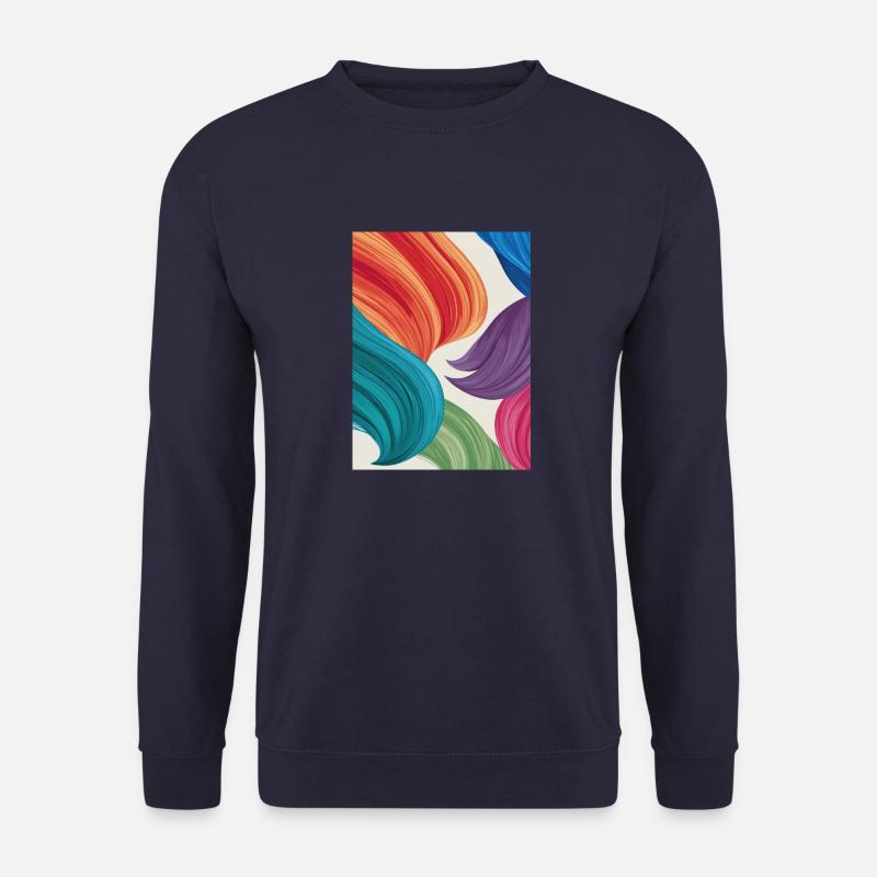 Feather-light colours - Unisex Sweatshirt - navy