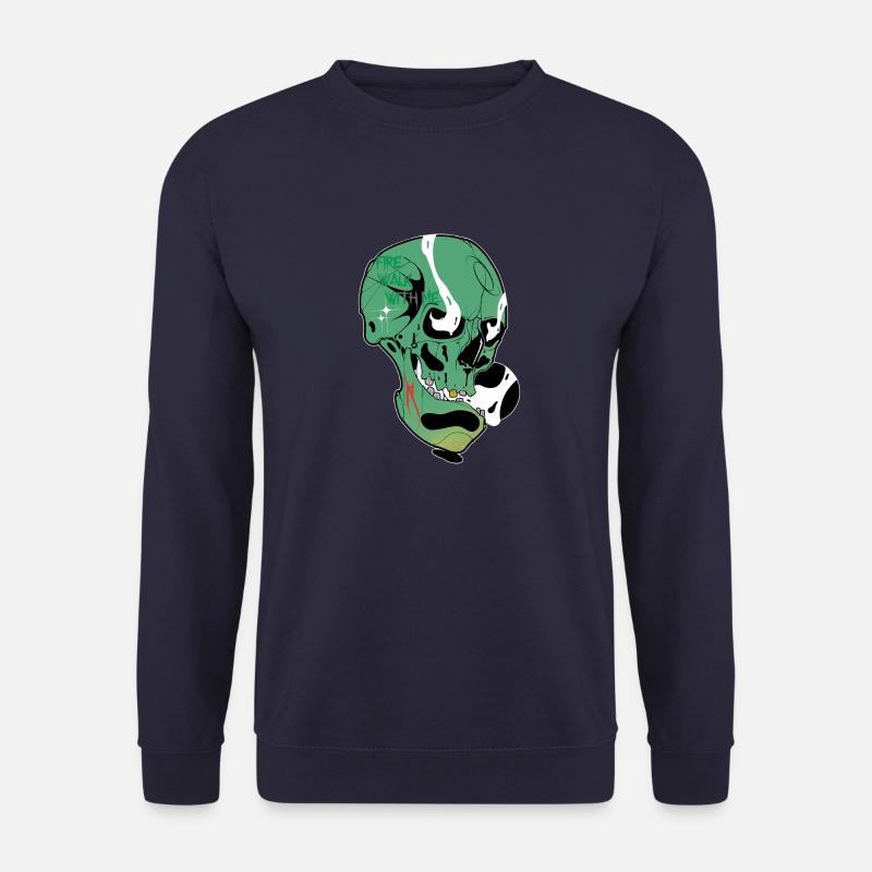 Schädel - Unisex Pullover - Navy