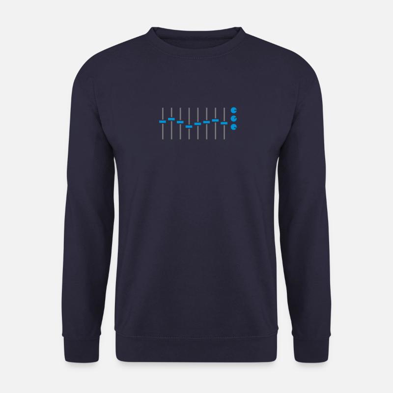 Mixing panel - Unisex Pullover - Navy