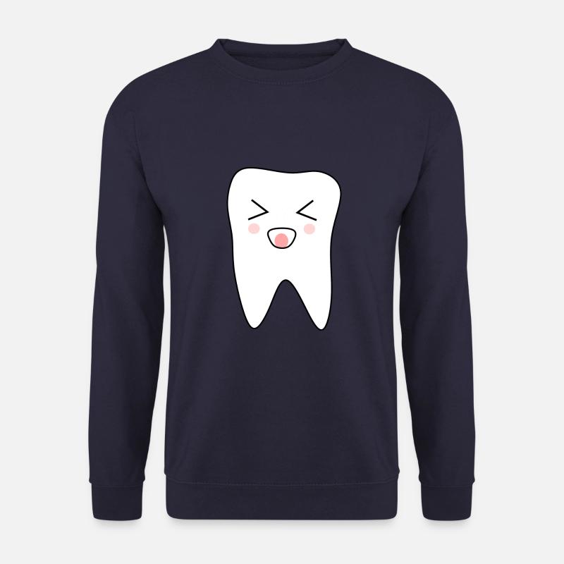 Zahn, Zähne, Zahnarzt - Unisex Pullover - Navy