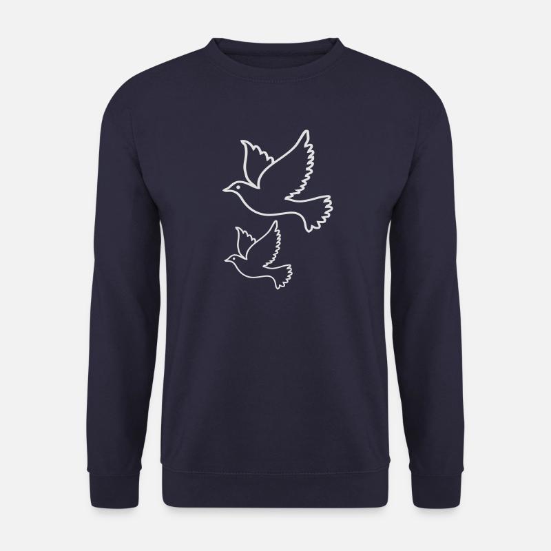 Friedenstaube - Unisex Pullover - Navy