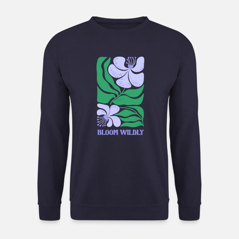 Blühe wild - Unisex Pullover - Navy