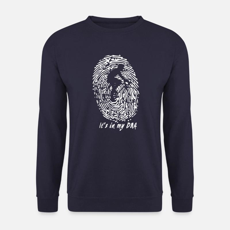 Rennrad - Es ist in meiner DNA Rennradfahrer - Unisex Pullover - Navy