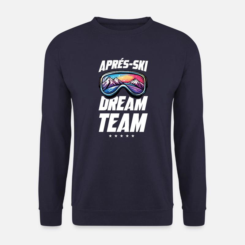 Apres Ski Team Skibrille Berge - Unisex Pullover - Navy