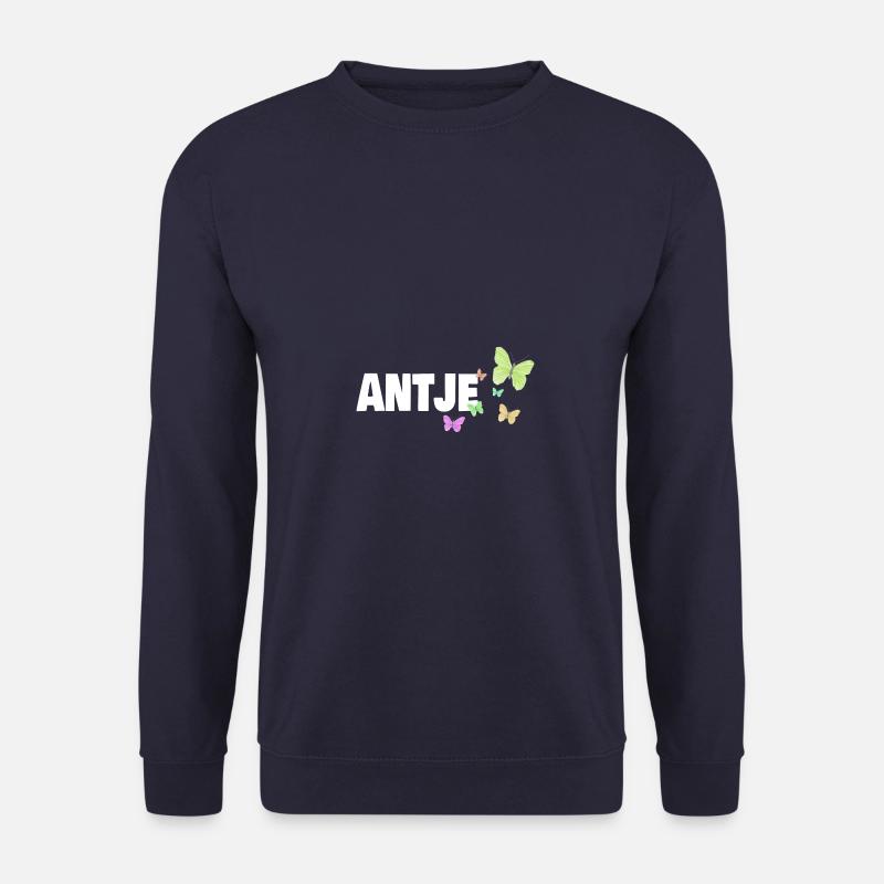 Vornamen Antje - Unisex Pullover - Navy