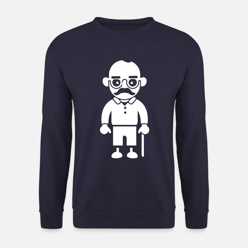 Opa Mann - Unisex Pullover - Navy