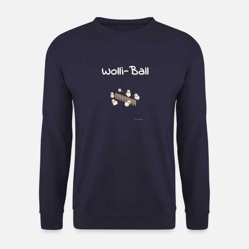 Wolli-Ball - Unisex Pullover - Navy