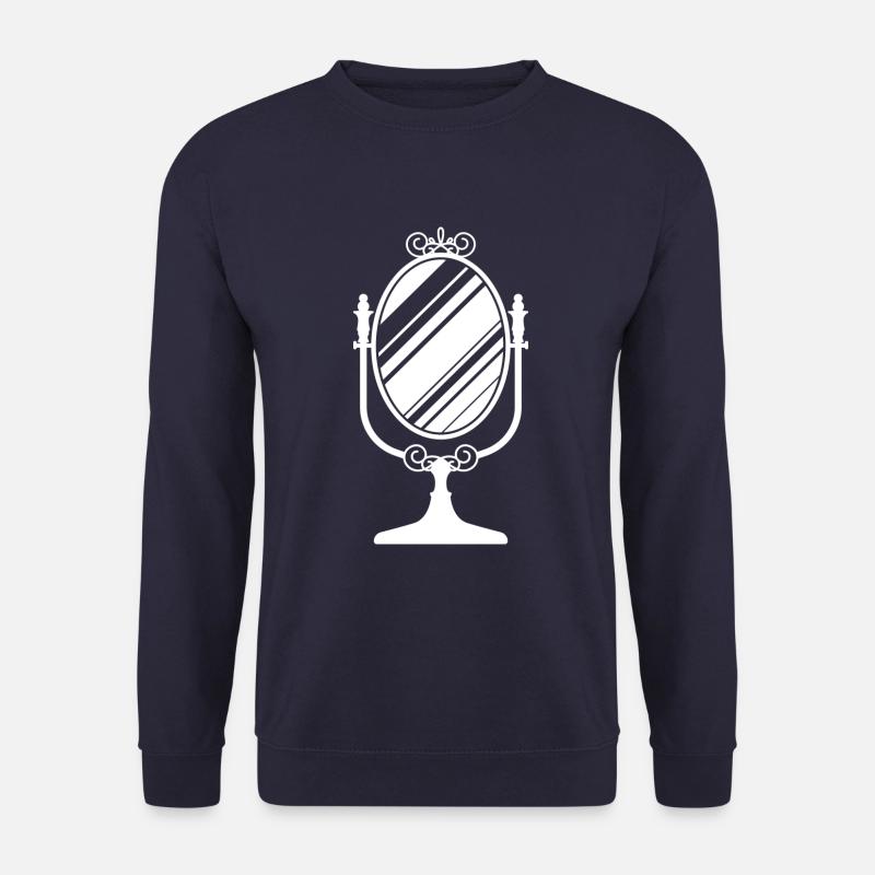 Mirror icon - Unisex Sweatshirt - navy