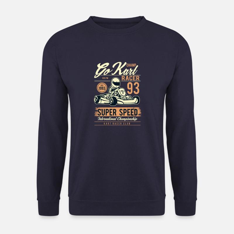 Go Kart Racer - Unisex Pullover - Navy