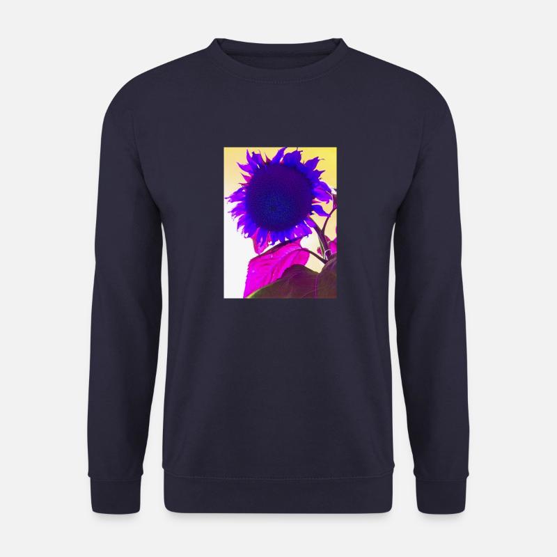 sommerblume pop Art - Unisex Pullover - Navy